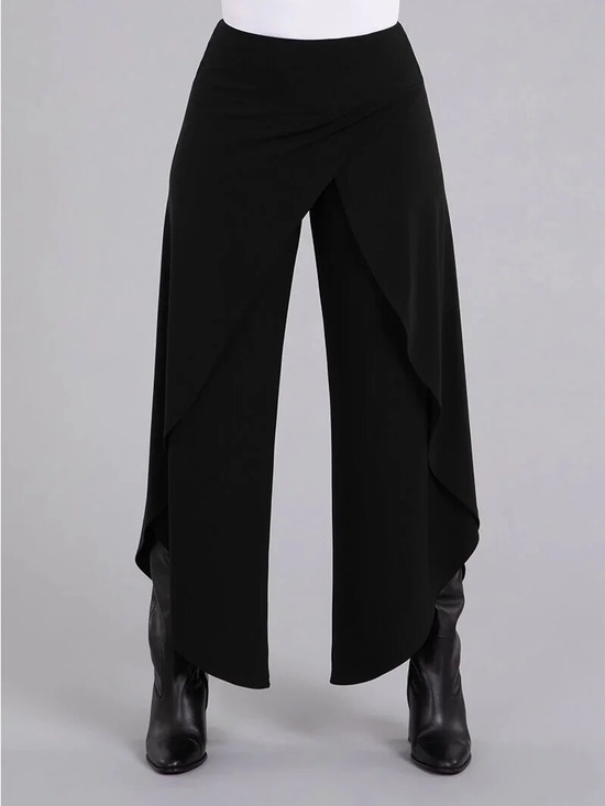 Sympli Pants - Sympli Rapt Pant Black Women’s Size 10 Laganlook Wide Leg Culotte Capris Crop